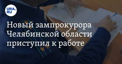 Новый зампрокурора Челябинской области приступил к работе. Инсайд URA.RU подтвердился - ura.news - Россия - Челябинская обл. - Челябинск - Курганская обл. - Курган