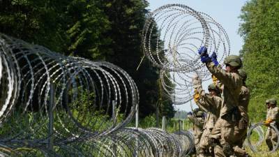 Пограничники Литвы не пропускают мигрантов вне пунктов пропуска - svoboda.org - Белоруссия - Ирак - Литва