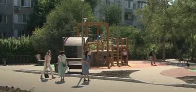 В Севастополе на улице Хрусталева открыли новый сквер - runews24.ru - Севастополь