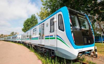 Вот это поезд. "Метровагонмаш" опубликовал фото нового состава для ташкентского метрополитена - podrobno.uz - Узбекистан - Ташкент