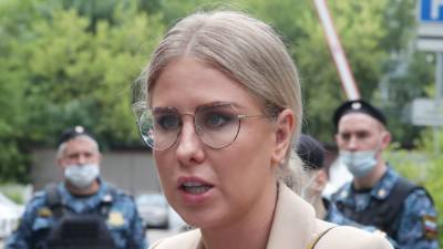 Любовь Соболь - Алексей Навальный - Владимир Воронин - Любовь Соболь вывели из зала суда, где ей оглашают приговор - svoboda.org - Москва - Московская обл.