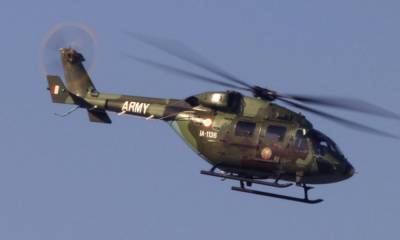 Вертолёт индийских ВВС HAL Dhruv потерпел крушение на севере страны - topwar.ru - Индия