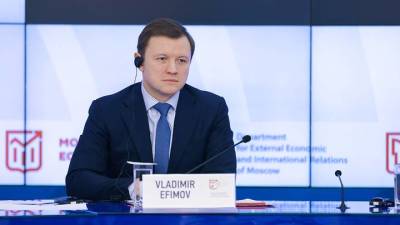 Владимир Ефимов - Товарооборот Москвы и Евросоюза составил почти 30 миллиардов долларов - vm.ru - Москва - Россия - США