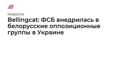 Виталий Шишов - Bellingcat: ФСБ внедрилась в белорусские оппозиционные группы в Украине - tvrain.ru - Украина - Киев