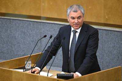 Владимир Зеленский - Вячеслав Володин - Володин прокомментировал слова Зеленского о возвращении Крыма - lenta.ru - Россия - Украина - Крым - Польша