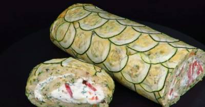 Вкуснейший и необычный рулет из кабачков без муки. Получается не только вкусным, но и очень красивым - skuke.net