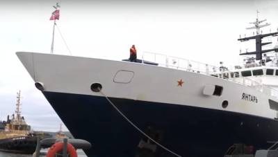 «Западные страны обеспокоены»: в польской прессе разбирались в назначении российского судна «Янтарь» - topwar.ru - Россия - Сирия - Польша