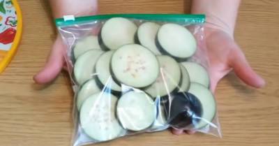 Замораживаю синенькие впрок, не теряют вкус и аромат, делюсь авторскими премудростями - skuke.net