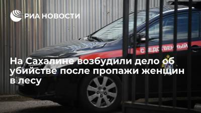 На севере Сахалина возбудили дело об убийстве после пропажи двух женщин в лесу - ria.ru - Россия - Сахалинская обл. - Южно-Сахалинск - Первомайск - район Смирныховский - Сахалин