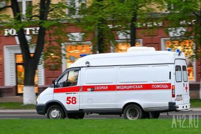 В Кемерове мотоциклист погиб в ДТП с кроссовером - gazeta.a42.ru - Кемерово - Santa Fe - район Рудничный, Кемерово
