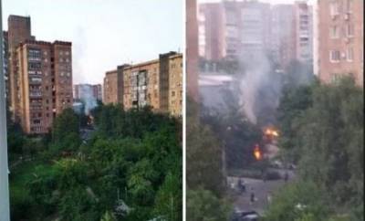 В Донецке масштабный пожар в бывшем супермаркете | Новости и события Украины и мира, о политике, здоровье, спорте и интересных людях - real-vin.com - Россия - Украина - Донецк - Луганск
