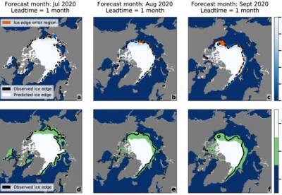 Искусственный интеллект предсказал потерю льда в Арктике - facenews.ua - Украина - Англия