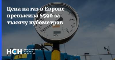 Цена на газ в Европе превысила $590 за тысячу кубометров - nsn.fm - Лондон - Голландия - Европа