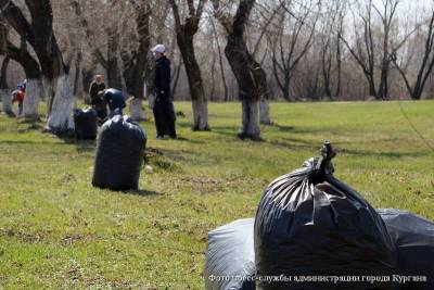 Сотрудники Сбербанка навели порядок на набережной в Кургане - kikonline.ru - Курган