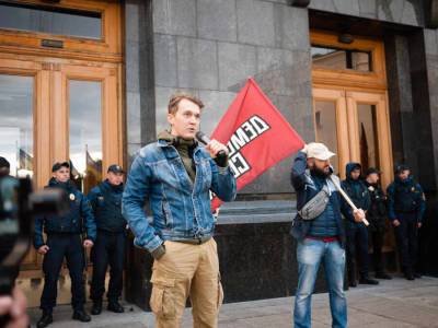 Зеленский - Антон Швец - Андрей Ермак - Украинские радикалы пожаловались США на «тирана» Зеленского - news-front.info - США - Украина