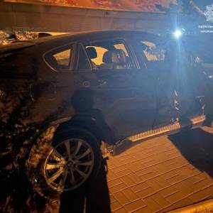 В Запорожье остановили пьяного водителя на украденном авто. Фото - reporter-ua.com - Запорожье