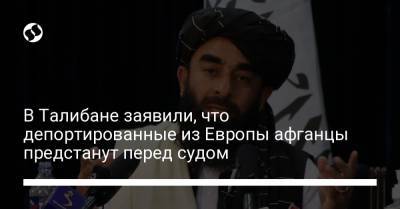 Забихулла Муджахид - Карл Нехаммер - В Талибане заявили, что депортированные из Европы афганцы предстанут перед судом - liga.net - Австрия - Украина - Германия - Афганистан