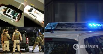 В Бразилии грабители банка сбежали, привязав заложников к авто - obozrevatel.com - Бразилия