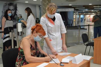 В Курске вакцинировали от коронавируса жителей Ставрополя, Москвы, Белгорода и Якутии - chr.mk.ru - Москва - Белгородская обл. - респ. Саха - Белгород - Ставрополь - Курск - Соловьиный край