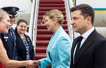 Владимир Зеленский - Елена Зеленская - Джо Байден - Президент Украины Зеленский прибыли в США с первым визитом - charter97.org - США - Украина - Вашингтон - Белоруссия