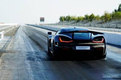 Электрический гиперкар Rimac Nevera установил мировой рекорд скорости на дистанции четверть мили - rusjev.net - Хорватия