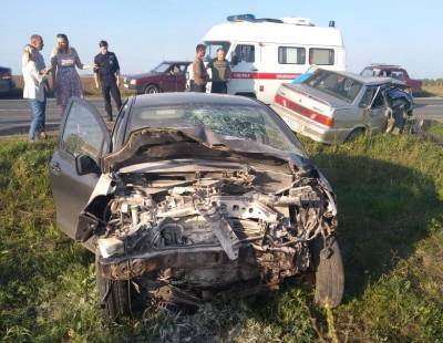 Три женщины пострадали в лобовом ДТП LADA 2115 и Toyota Yaris под Новомичуринском - 7info.ru - Новомичуринск
