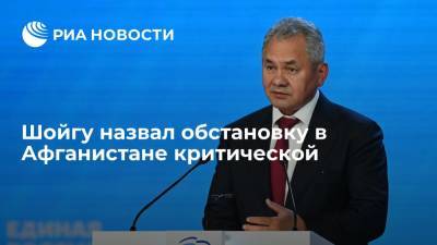 Сергей Шойгу - Владимир Путин - Глава Минобороны Шойгу: люди пытаются сбежать из Афганистана даже ценой жизни - ria.ru - Москва - Россия - Узбекистан - Белоруссия - Киргизия - Таджикистан - Афганистан