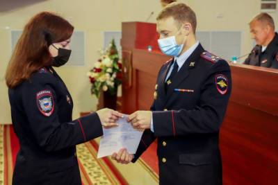 Псковские выпускники пополнили ряды сотрудников полиции - mk-pskov.ru - Россия - Псковская обл. - Псков