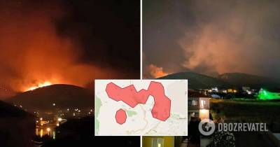 Лесные пожары в Хорватии – фото, видео и последние новости - obozrevatel.com - Хорватия