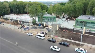 Появились фото благоустройства нижегородской «Швейцарии» за три недели до открытия - vgoroden.ru - Швейцария - Нижний Новгород - Благоустройство