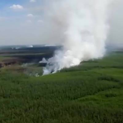 Под Оренбургом четвертый день борются с природным пожаром - radiomayak.ru - Оренбург