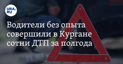 Водители без опыта совершили в Кургане сотни ДТП за полгода - ura.news - Курган