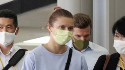 Кристина Тимановская - Кристина Тимановская вылетела из Токио в Вену - svoboda.org - Австрия - Токио - Белоруссия - Япония - Польша - Варшава - Вена - Reuters