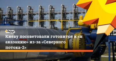 Киеву посоветовали готовится к«наказанию» из-за «Северного потока-2» - ridus.ru - Москва - Россия - Украина - Киев - Польша