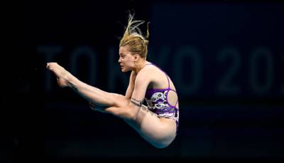 Лыскун не вышла в финал Олимпийских игр в прыжках в воду с 10 метров - sportarena.com - Китай - США - Украина - Токио - Будапешт