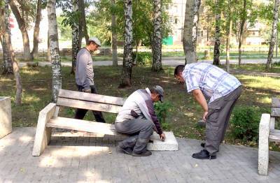 Хулиганы разгромили парк в Новомичуринске - 7info.ru - Новомичуринск