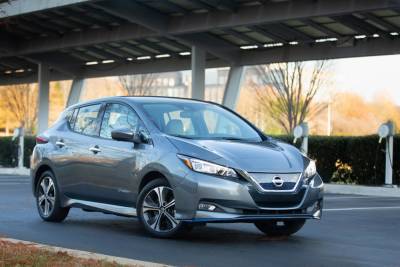 В США заметно снизили цены на новые электромобили Nissan Leaf, стартовая версия теперь стоит всего $19,900 (после льгот) - itc.ua - США - Украина
