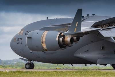 ВВС Великобритании продемонстрировали «особое» свойство транспортника C-17 Globemaster III - topwar.ru - США - Англия - Австралия - Канада