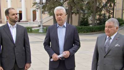 Сергей Собянин - Михаил Ковальчук - Сергей Собянин и Михаил Ковальчук осмотрели обновленный Дом ученых Курчатовского института - tvc.ru