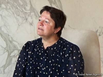 Сахиба Гафарова - Действительно была потрясена, когда увидела разрушенные села, целые города, превращенные в руины - депутат Национальной ассамблеи Франции (ФОТО) - trend.az - Франция - Азербайджан
