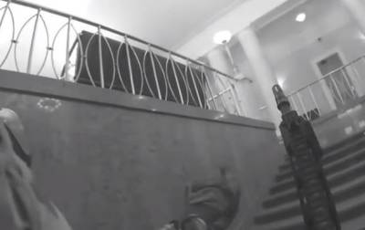 МВД показало задержание захватчика Кабмина - korrespondent.net - Украина - Захват