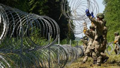 Александр Лукашенко - Литва опровергает заявления Беларуси о смерти иракского мигранта на границе - golos-ameriki.ru - Белоруссия - Литва - Вильнюс - Минск