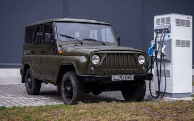 В Европе стартовали продажи электрического UAZ Hunter - zr.ru - Англия - Чехия