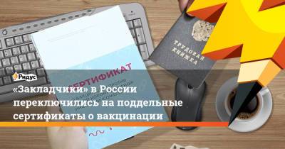«Закладчики» в России переключились на поддельные сертификаты о вакцинации - ridus.ru - Россия - Хабаровск