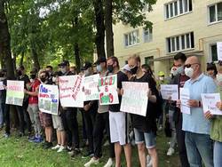 Гитанас Науседа - В Минске началась акция протеста из-за смерти нелегального мигранта - newsland.com - Белоруссия - Ирак - Литва - Минск - Гаага