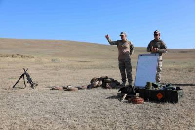 Украинские военные сами опубликовали доказательство применения противопехотных мин во время учений - topwar.ru - Украина - Грузия