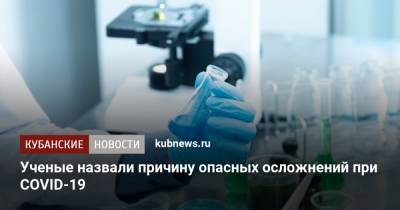 Ученые назвали причину опасных осложнений при COVID-19 - kubnews.ru - Краснодарский край - Канада