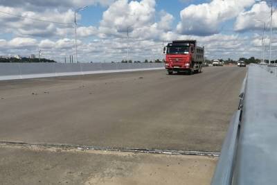На дороге Брянск-1 — Брянск-2 почти построили мост через Снежку - mk.ru - Брянск - р-н Советский