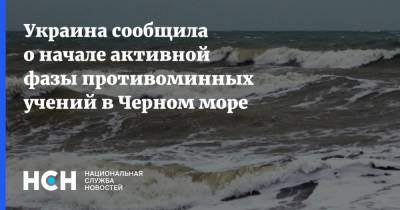 Украина сообщила о начале активной фазы противоминных учений в Черном море - nsn.fm - США - Украина - Грузия - Румыния - Болгария - Азербайджан - Черное Море - Вмс