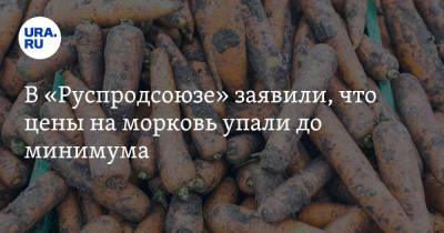 Дмитрий Леонов - В «Руспродсоюзе» заявили, что цены на морковь упали до минимума - ura.news